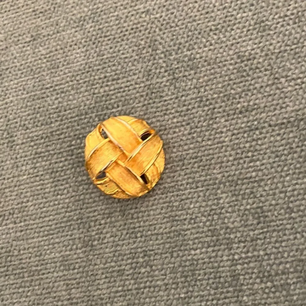 Gold-Colored Button